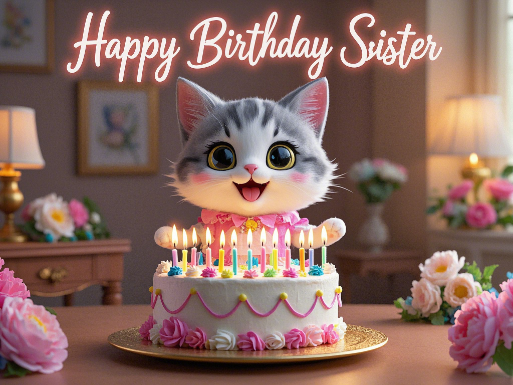 happy birthday sister images free gif