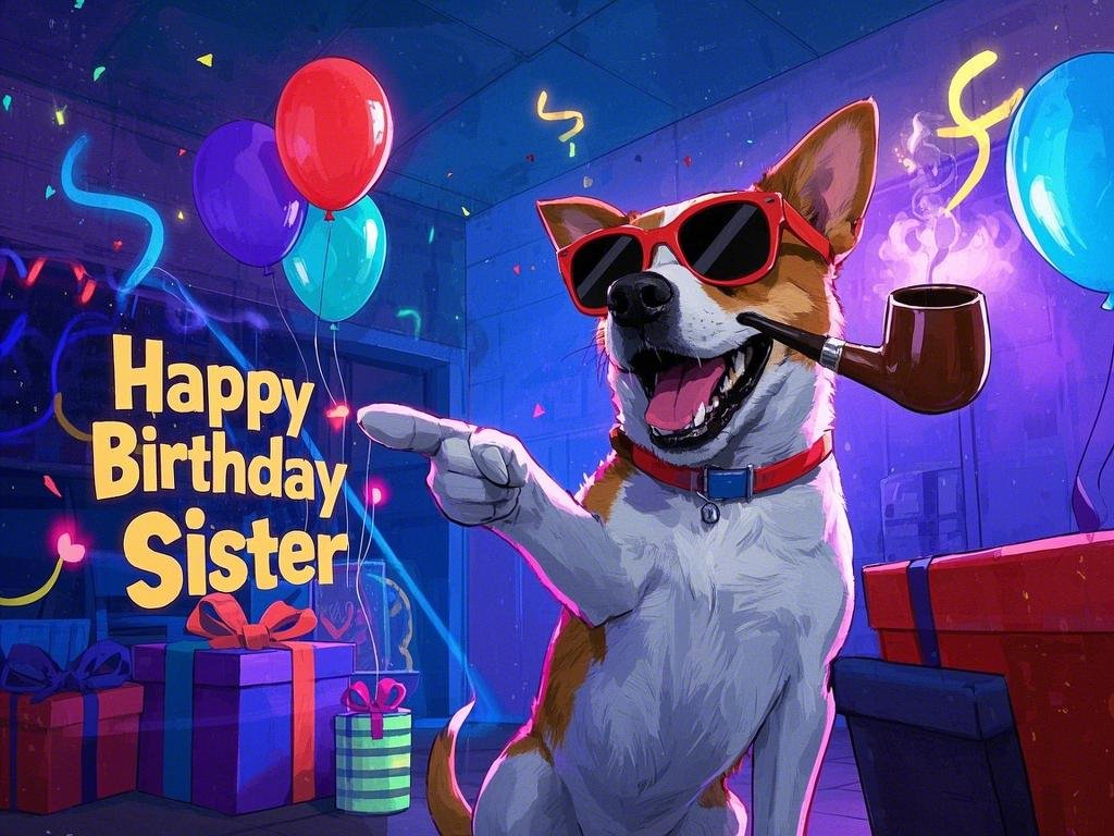 happy birthday sister images free gif funny