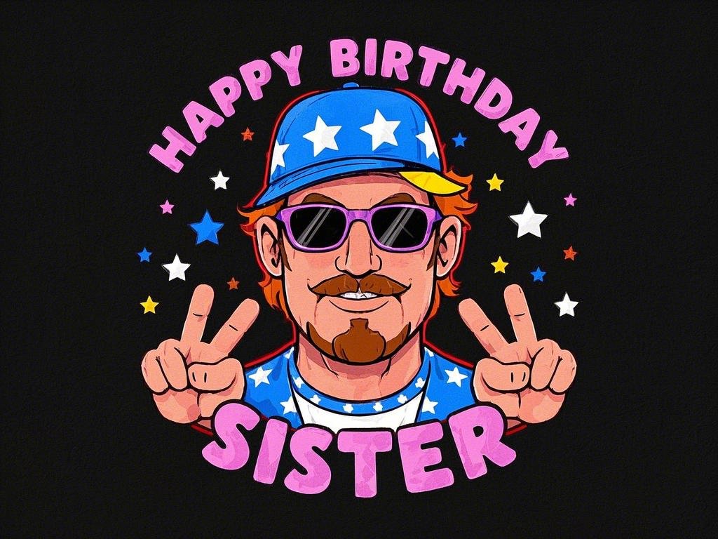 happy birthday sister images free funny