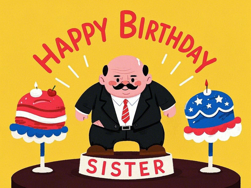 happy birthday sister images free funny