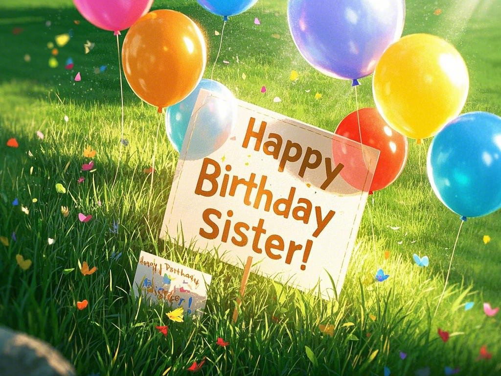 happy birthday sister, inspirational images