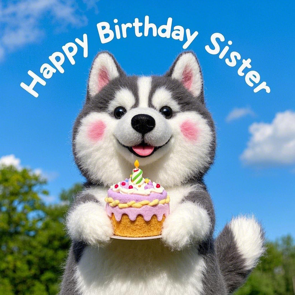 happy birthday little sister images