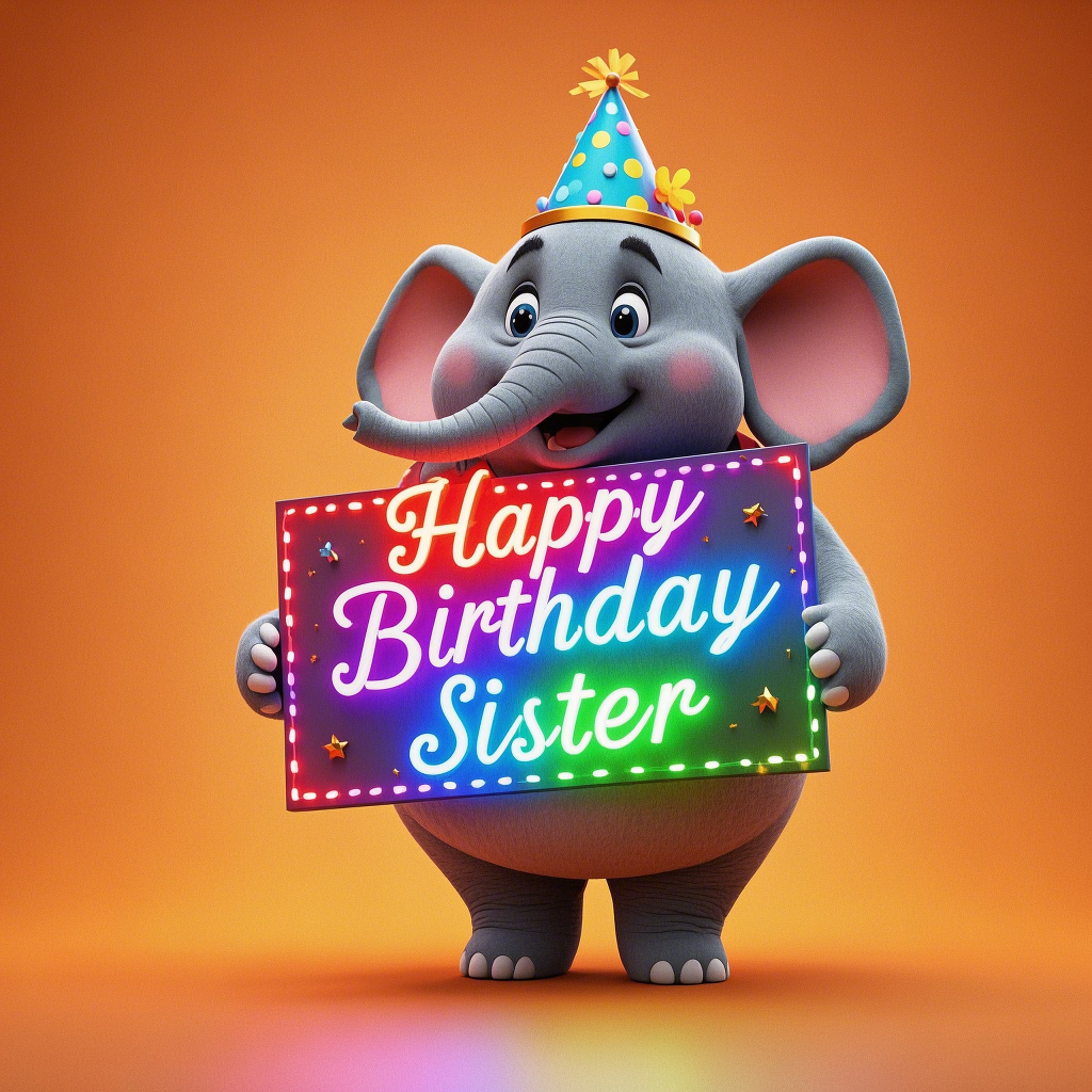 Happy Birthday sister images free GIF