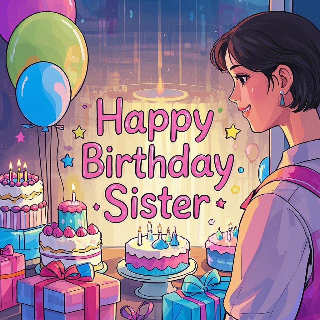 Happy Birthday Little Sister images