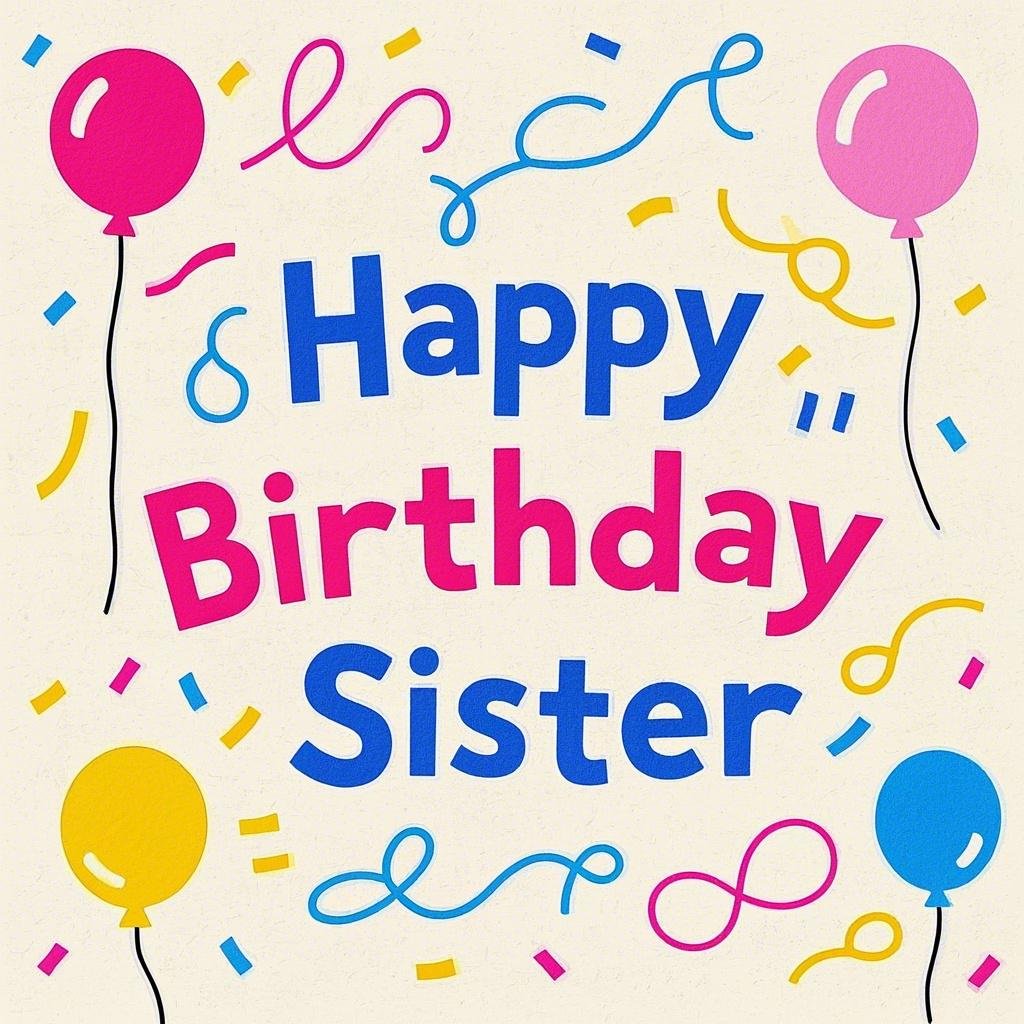 Happy Birthday Little Sister images