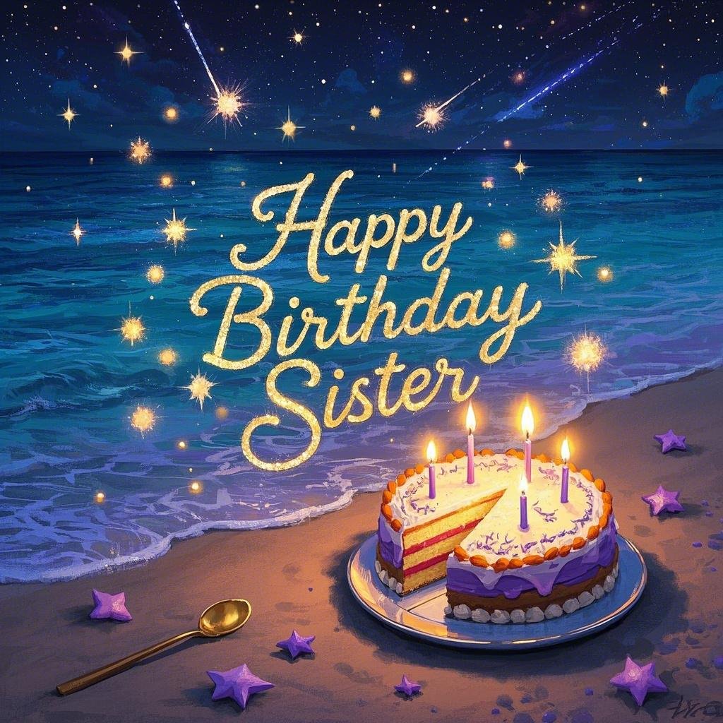 happy birthday little sister gif