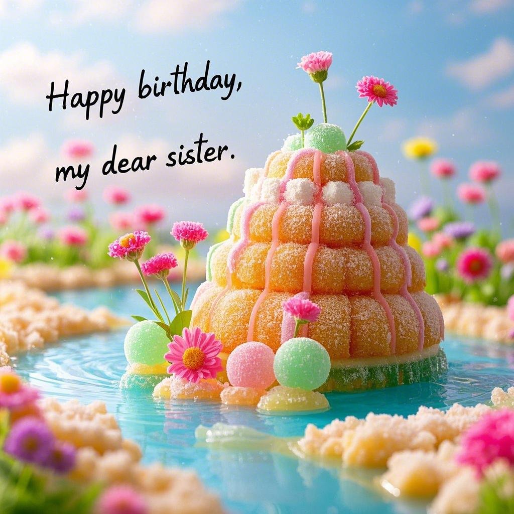 funny happy birthday sister images free with quotes