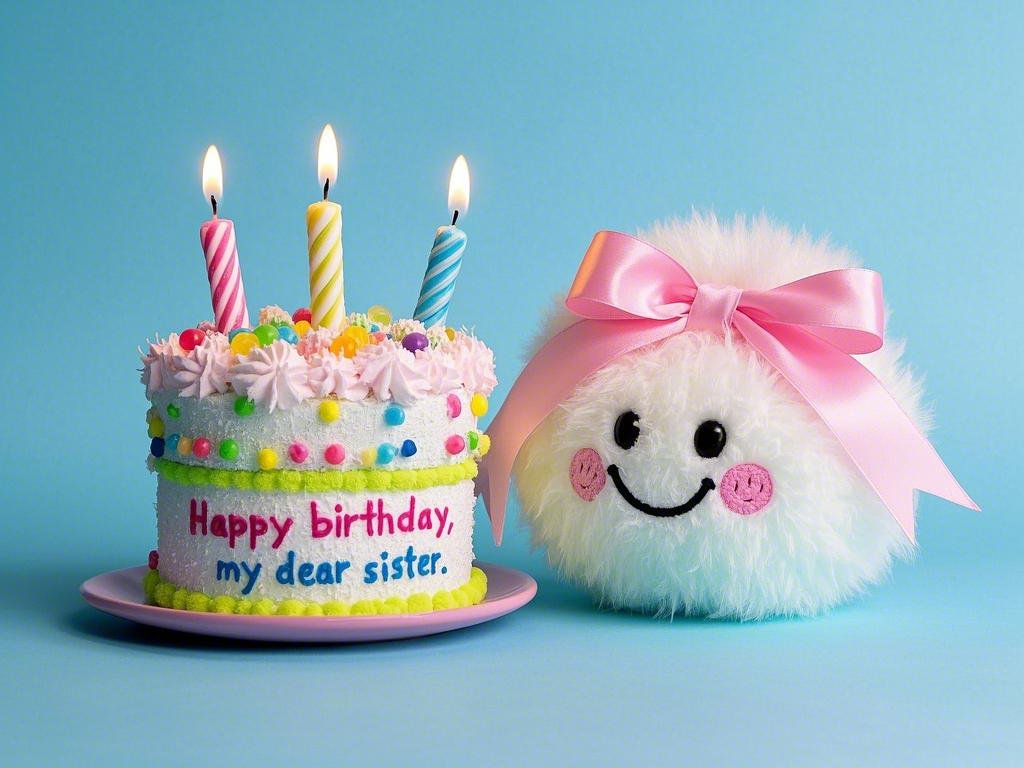 happy birthday sister images gif cute