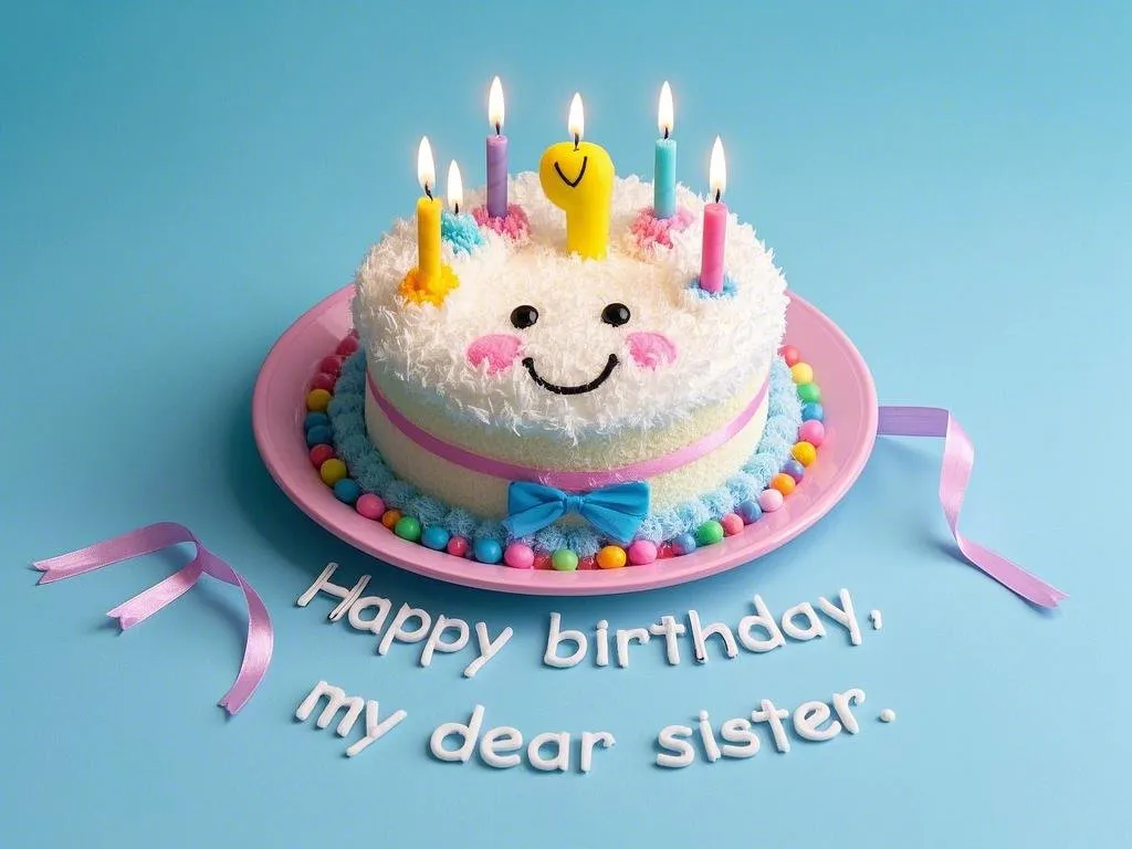 happy birthday sister images gif cute