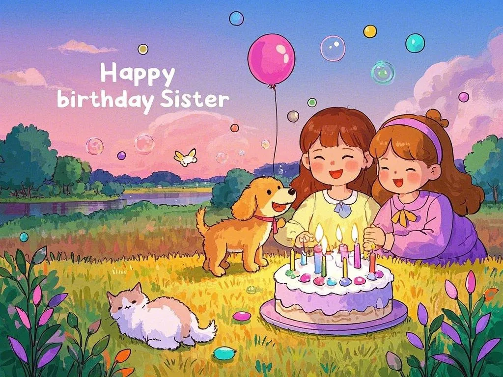 happy birthday little sister love images