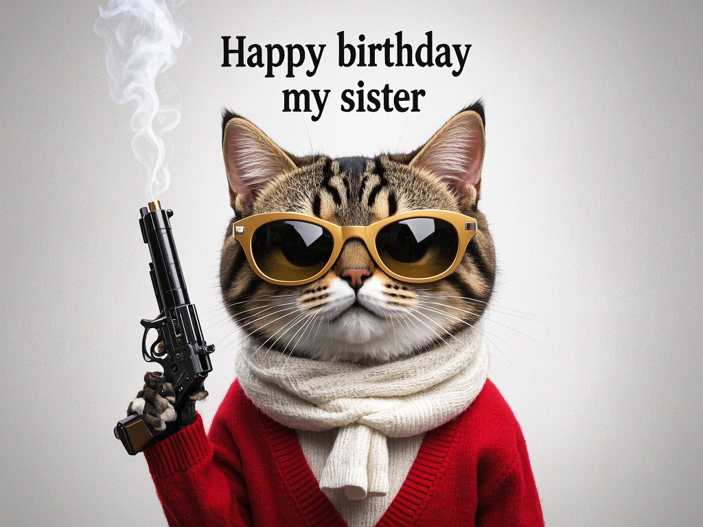 how do you say happy birthday to sister in meme funny