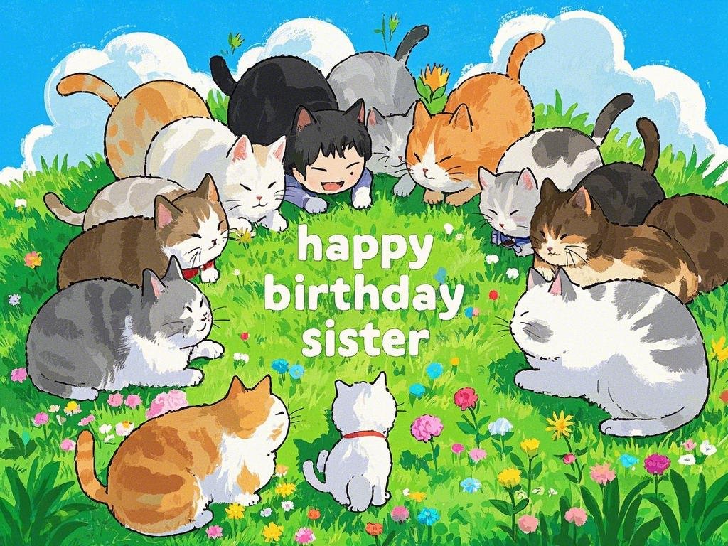 happy birthday sister gif funny