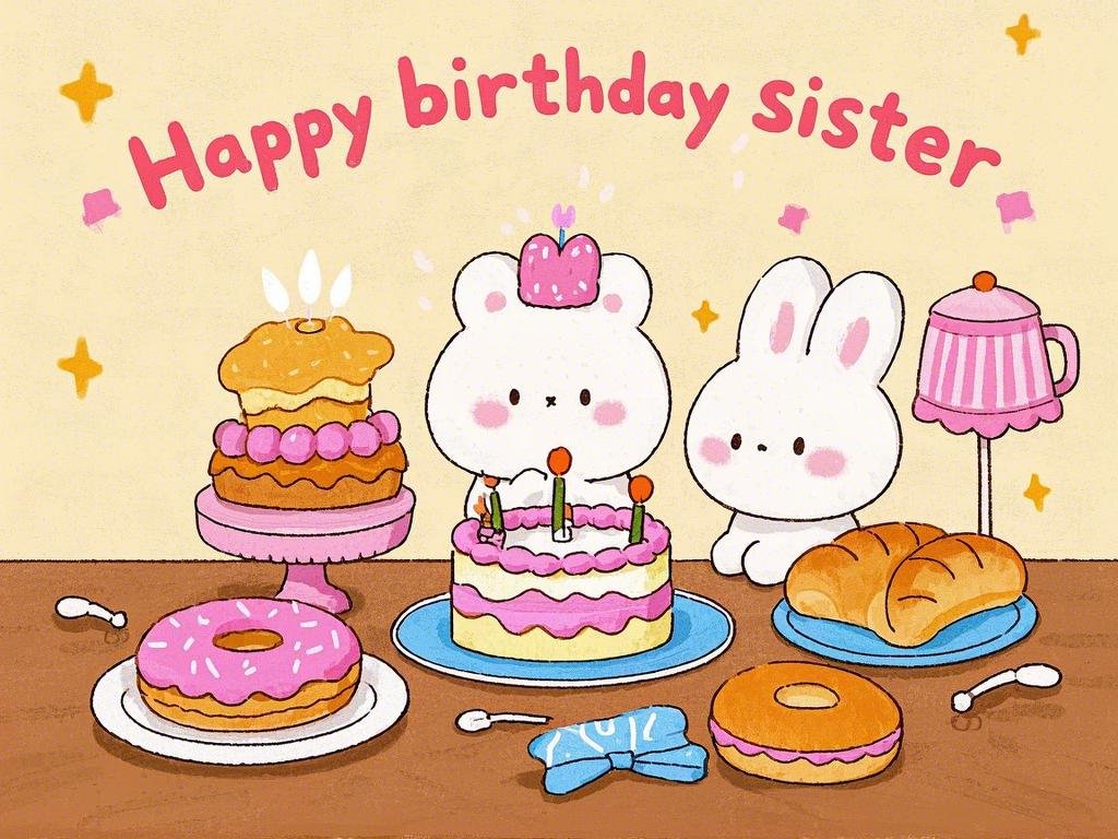 happy birthday sister gif free