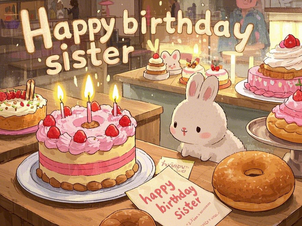 happy birthday sister gif free