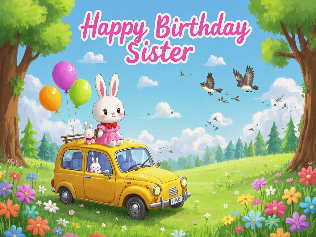 happy birthday sister images free