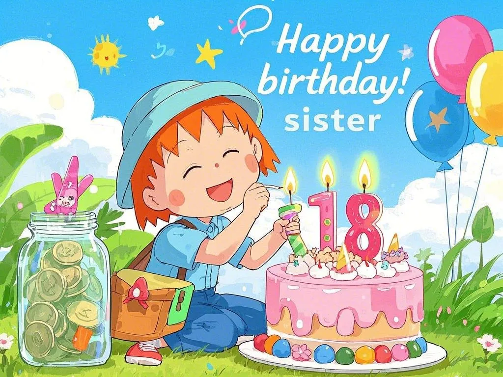happy birthday sister images funny gif