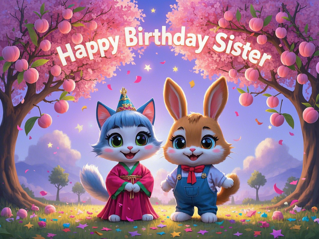 free funny happy birthday sister images