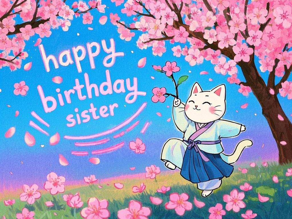 free funny happy birthday sister images