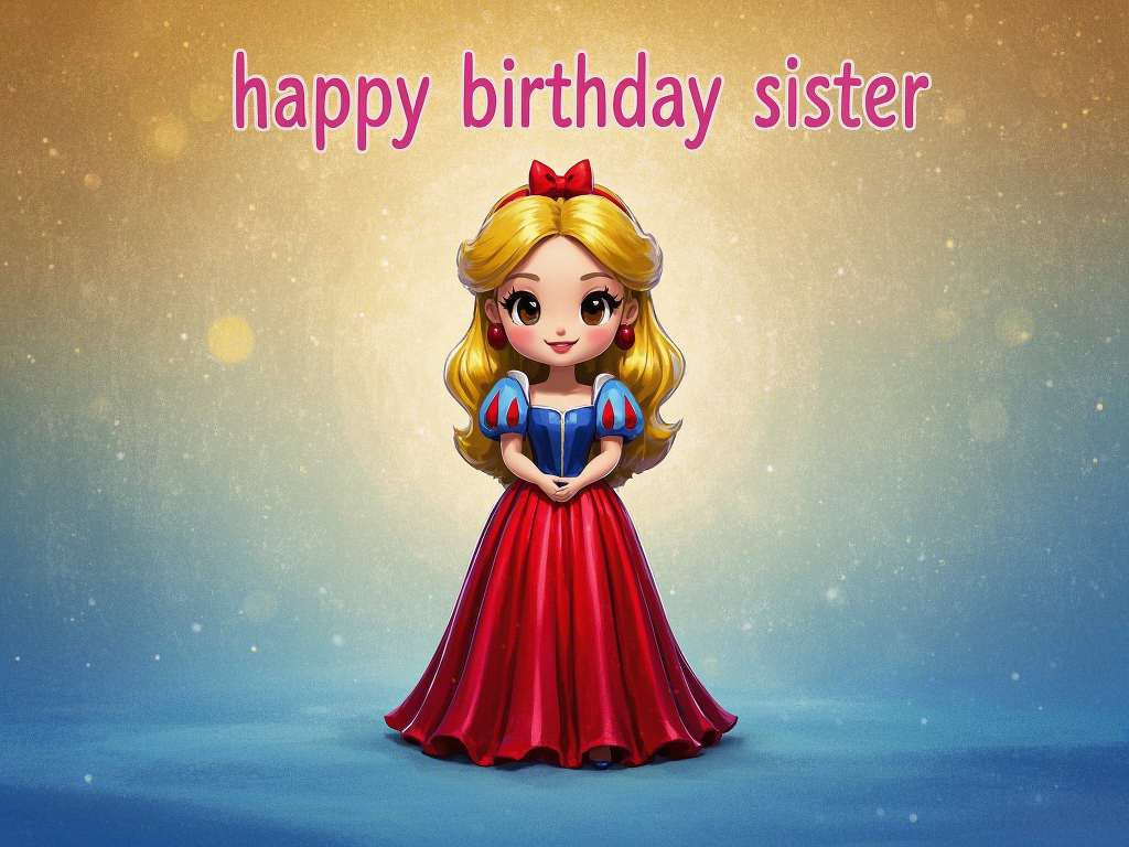 happy birthday little sister images funny