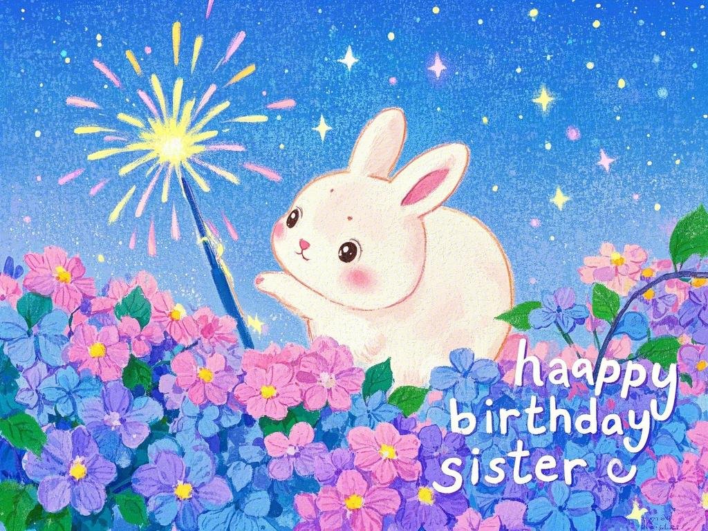 happy birthday little sister images funny