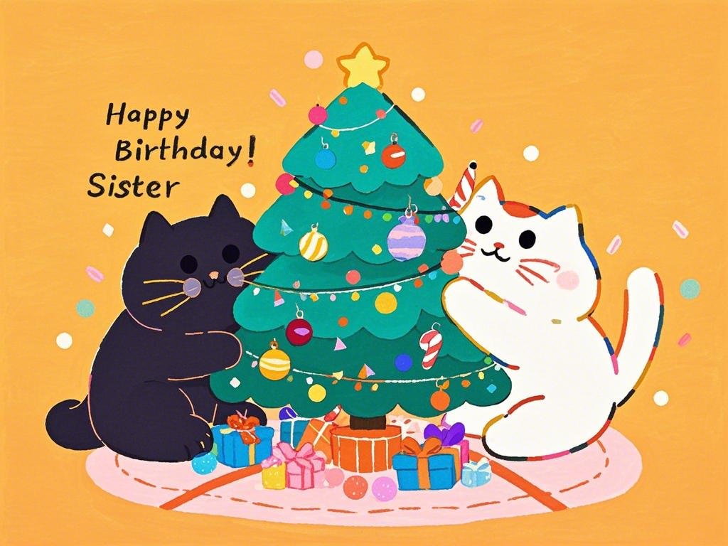 happy birthday sister in law meme gif