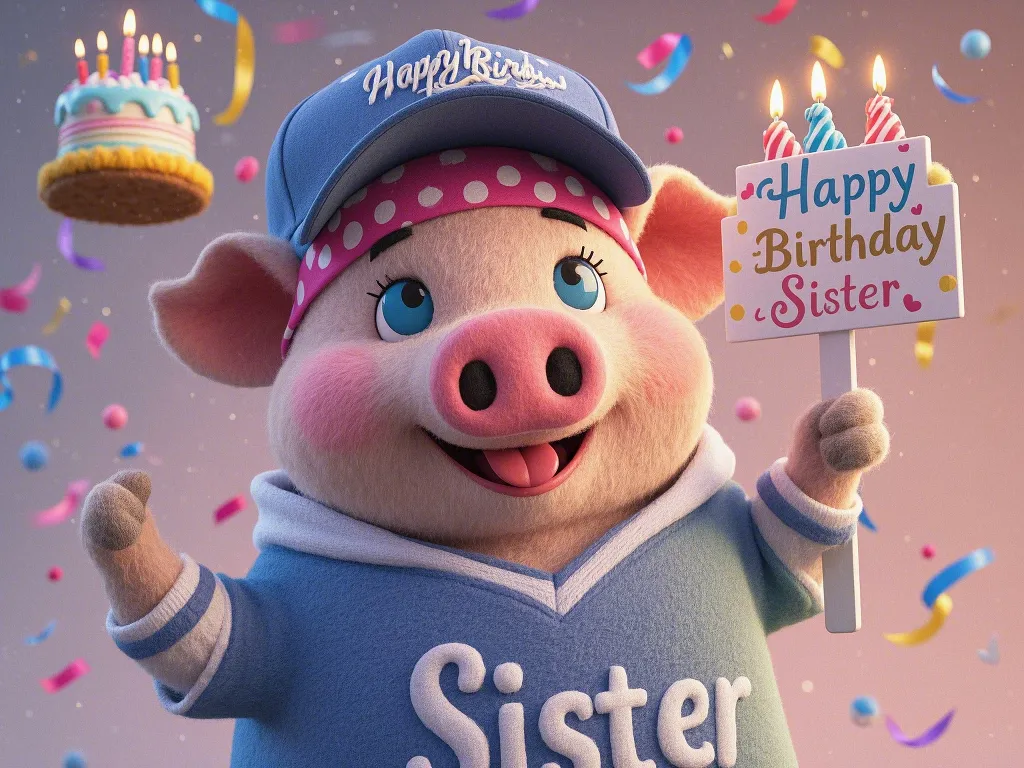 free cute happy birthday sister gifs