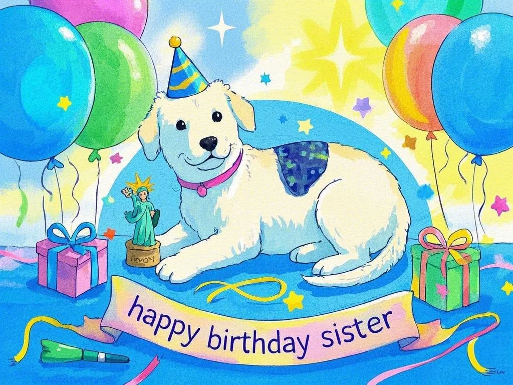 free cute happy birthday sister gifs
