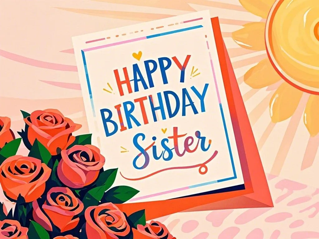 Happy Birthday Sister Inspirational Images