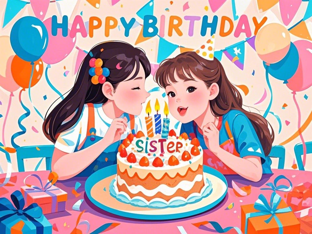 happy birthday sister inspirational images free