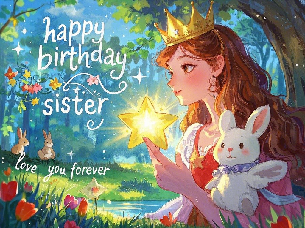 happy birthday older sister inspirational images