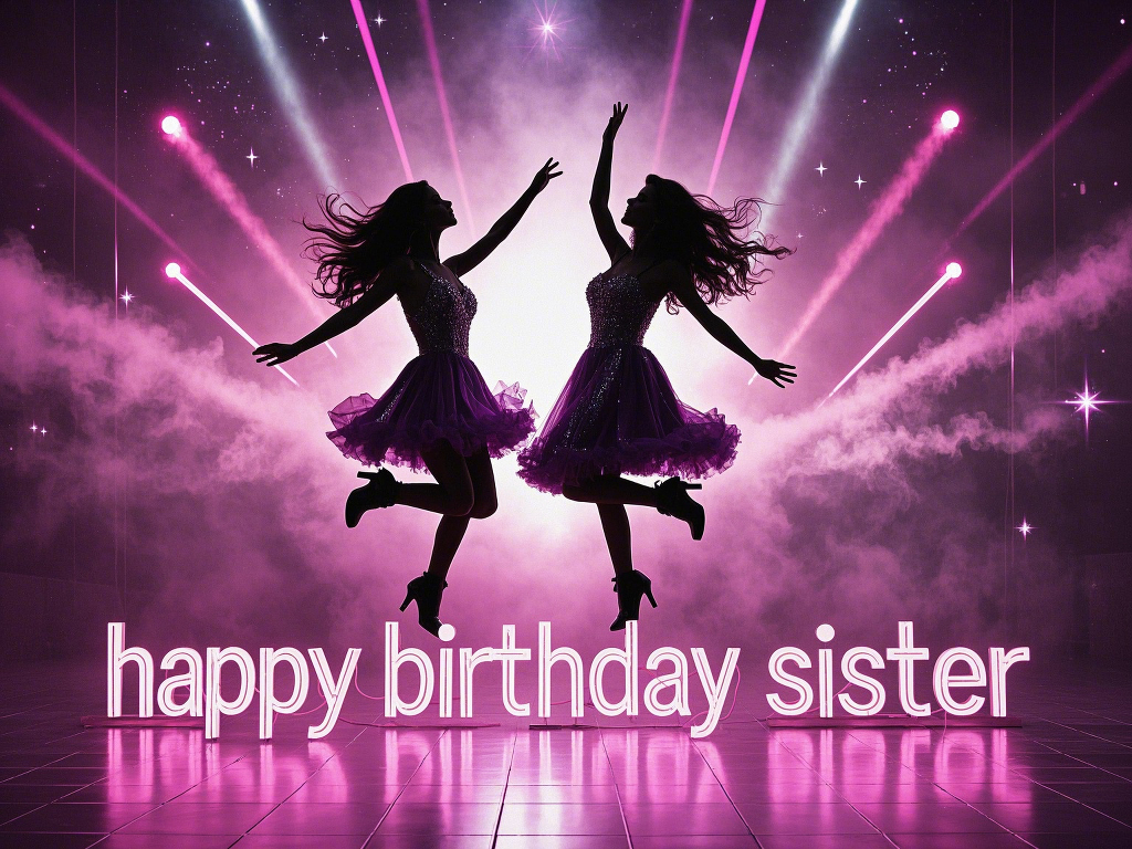 funny dancing happy birthday sister gifs