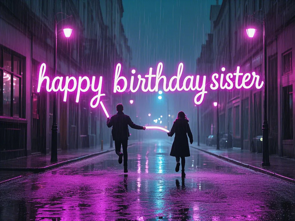 animated gifs of happy birthday sister with ridiculous dance