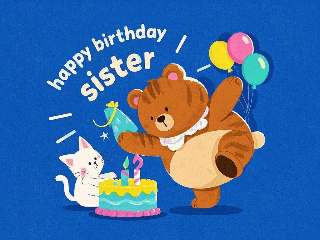 happy birthday sister gifs with cupcake free