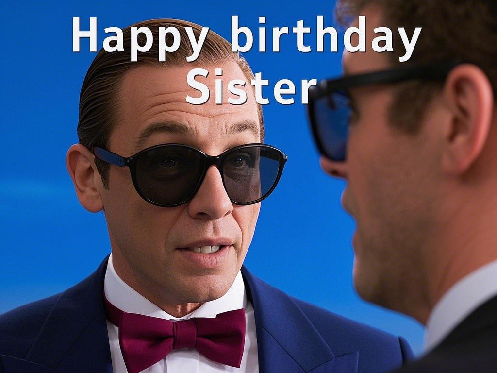 hilarious happy birthday sister gifs with parodies of famous movie scenes​