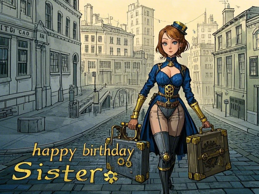 happy birthday sister gifs with a touch of american pop culture references​