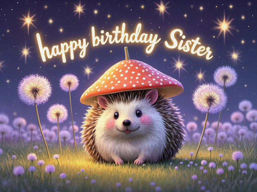 funny gifs for sister's birthday with cartoony visuals​