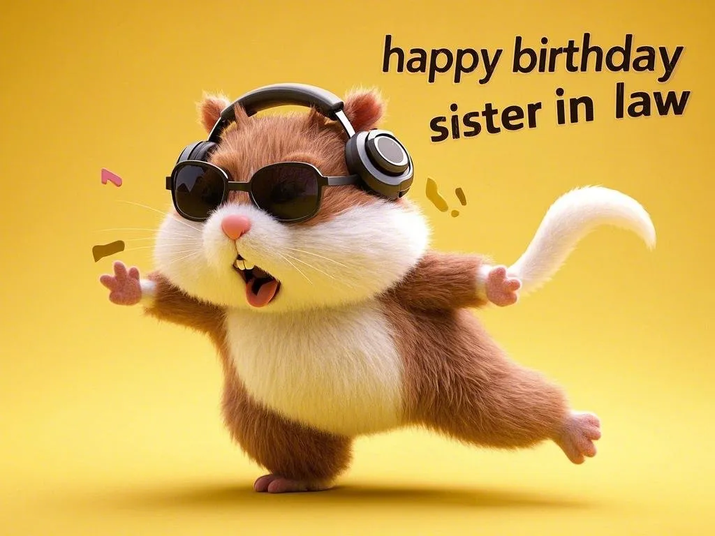happy birthday sister in law funny celebration gifs