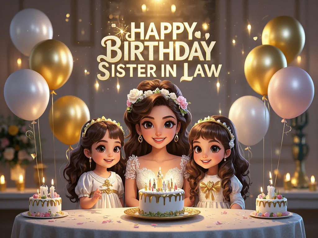 happy birthday sister in law family warmth gifs