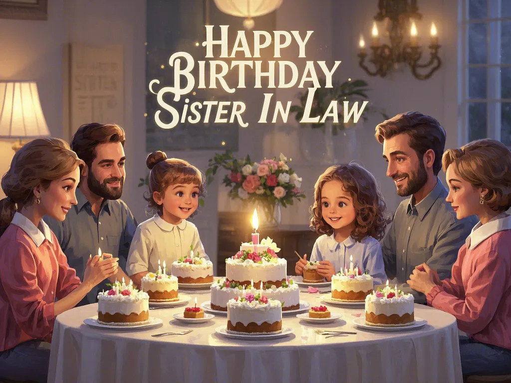 happy birthday sister in law family warmth gifs