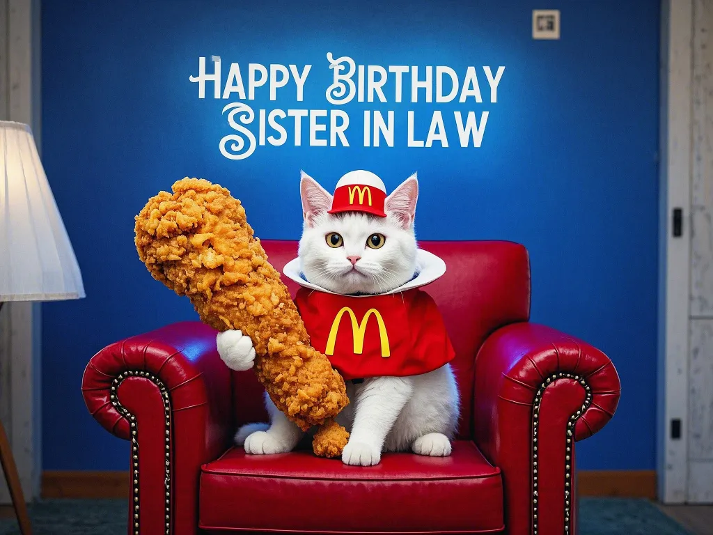 happy birthday sister in law cartoon style gifs