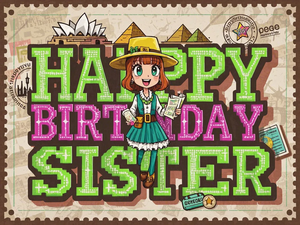 free funny happy birthday sister images