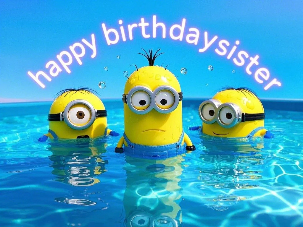free funny happy birthday sister images with quotes