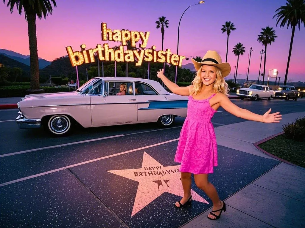 hollywood glam happy birthday sister meme sweet