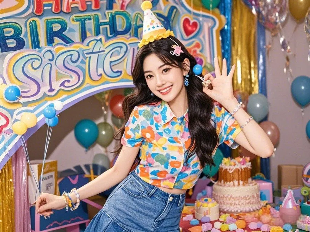happy 40th birthday wishes for my sister who loves to party