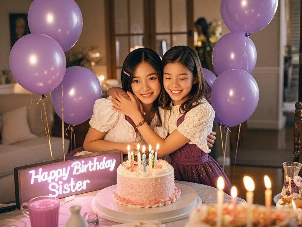 happy 40th birthday wishes for a sister who loves american tv shows
