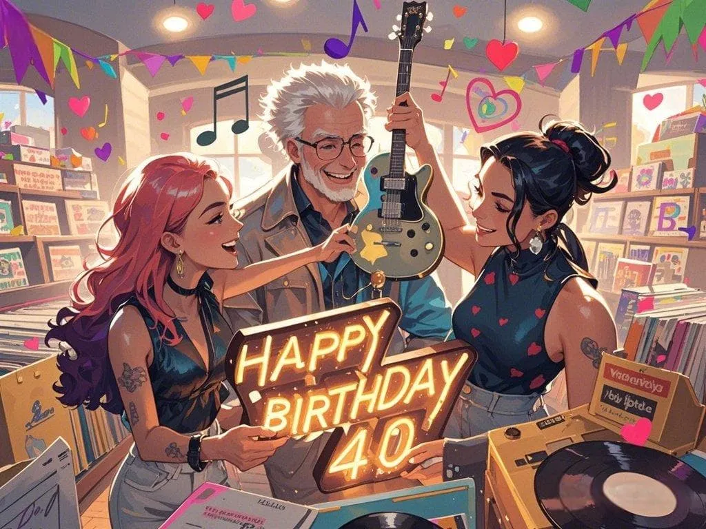 sisterly love wishes for my sister's 40th birthday with american internet hits