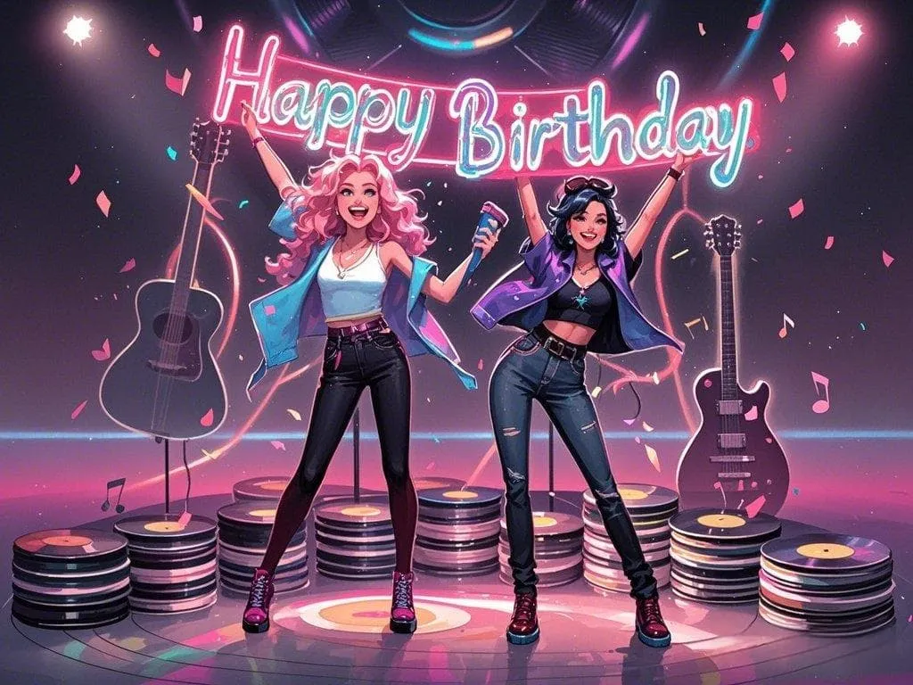 sisterly love wishes for my sister's 40th birthday with american internet hits