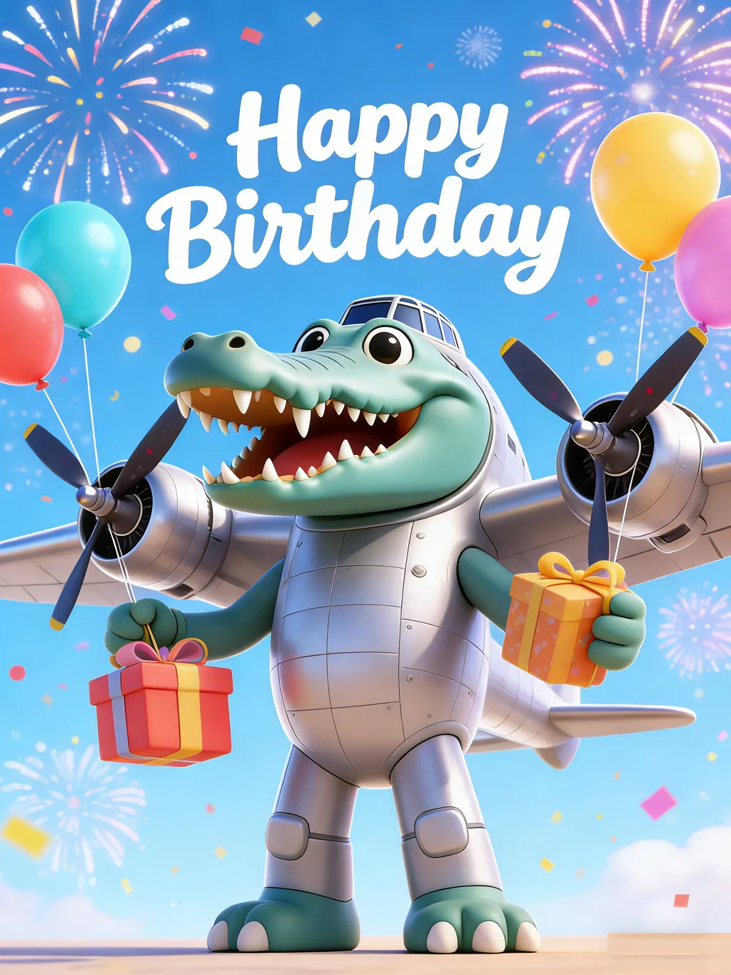 Bombardino Crocodilo Happy Birthday Memes