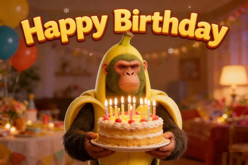 Chimpanzini bananini Birthday Memes
